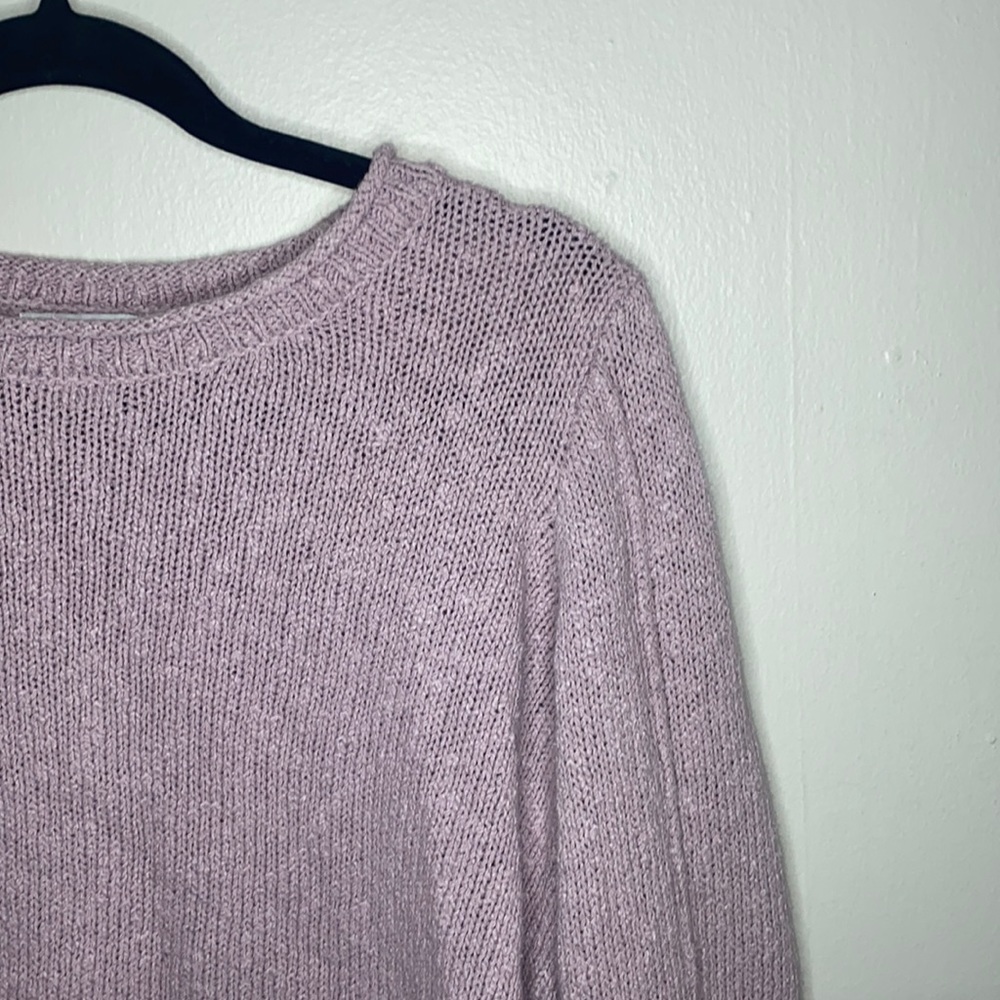 🎈Comfy Lilac Knit Sweater!